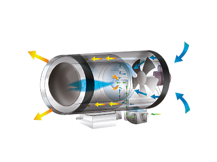 Теплогенератор подвесной газовый Ballu-Biemmedue GA/N 45 C